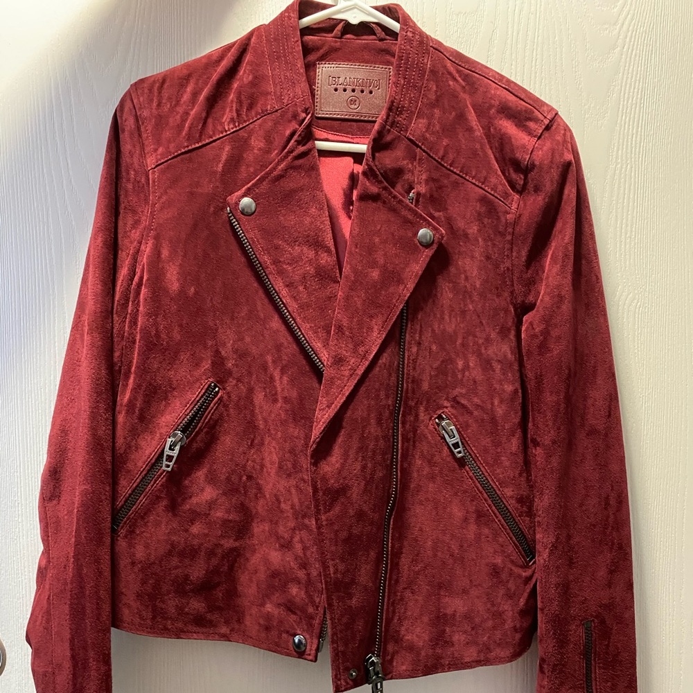 Blank NYC No Limit Moro Suede Jacket